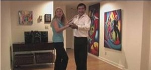 Do basic Merengue dance steps with a partner