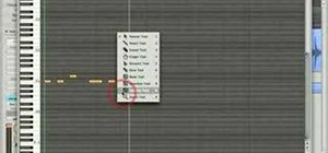 Edit MIDI notes in Logic Pro 8