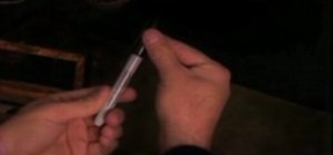 Make a pen to appear like it is levitating