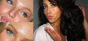 Create the bronzy makeup look from Victoria's Secret Fashion Show 2010