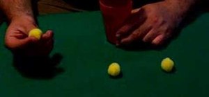 Perform the cups and balls magic trick for beginners