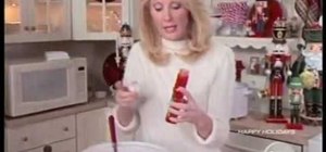 Put together a holiday cocktail party menu with Sandra Lee
