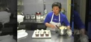 Make light chocolate red velvet cupcakes