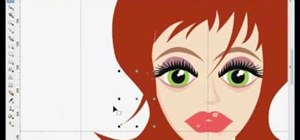 How to Draw a female vector cartoon character in CorelDRAW X4 « Software  Tips :: WonderHowTo