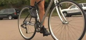 Ride with clipless pedals
