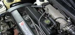 Replace the spark plugs in a Saturn S-Series car