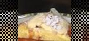Make creme fraiche custard brioche tart, part 2