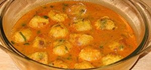 Make Indian malai kofta (dumplings)