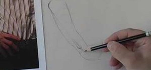 Draw a hand on a hip