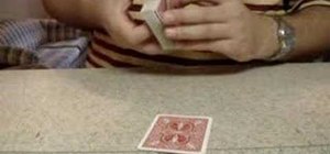 Perform the super magic "card switch" card trick