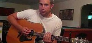 Play "Amazed" by Lonestar on acoustic guitar