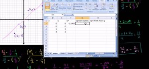Calculate r-squared to see how well a regression line fits data in statistics