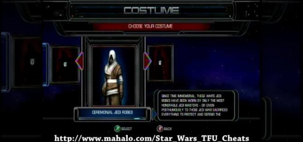entity ballet Gaseous How to Unlock Star Wars The Force Unleashed Costume cheats « Xbox 360 ::  WonderHowTo