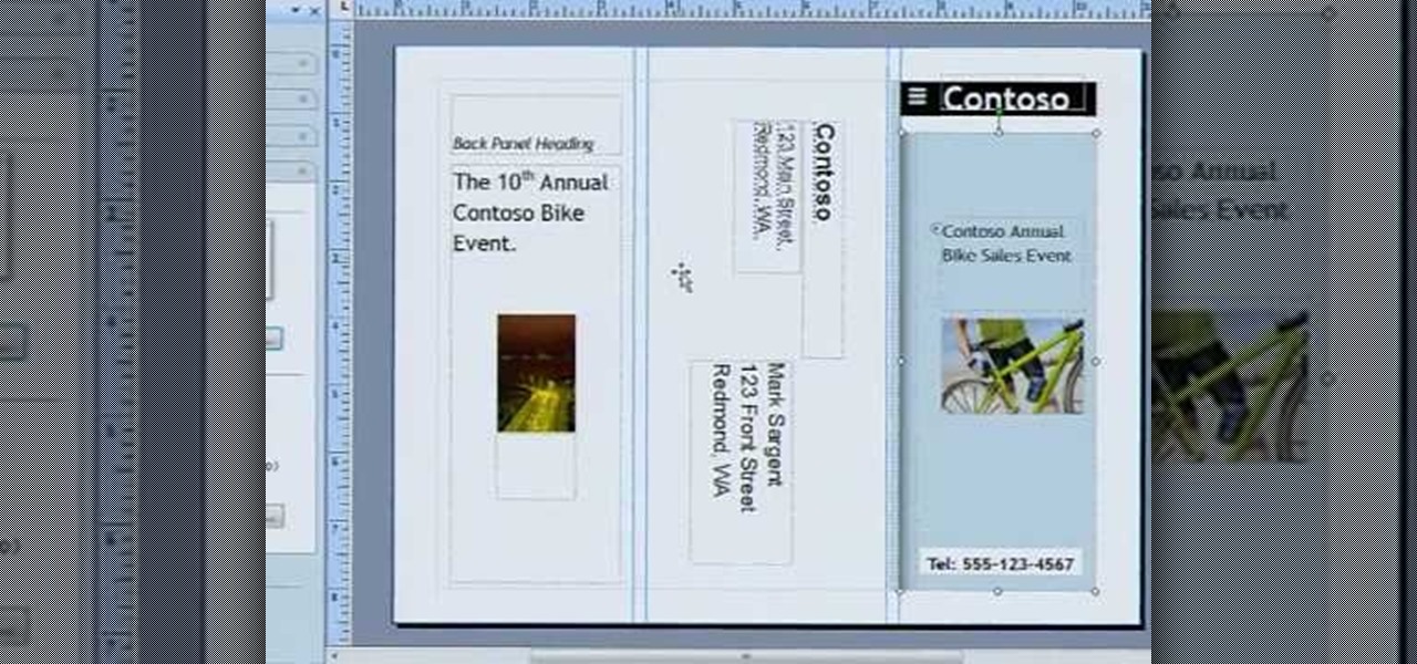 How to Create a brochure with Microsoft Publisher 2007 « Microsoft Office  :: WonderHowTo