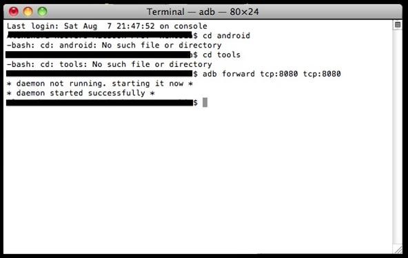 How to Tether the HTC DROID ERIS using Proxoid for Mac OS X to Connect to the Internet