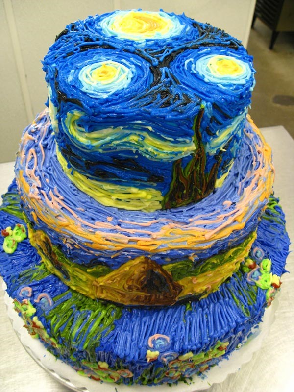 Van Gogh Cake