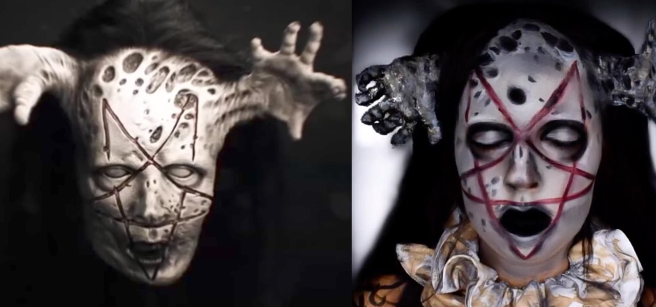 Become the Pentagram Clown for Halloween