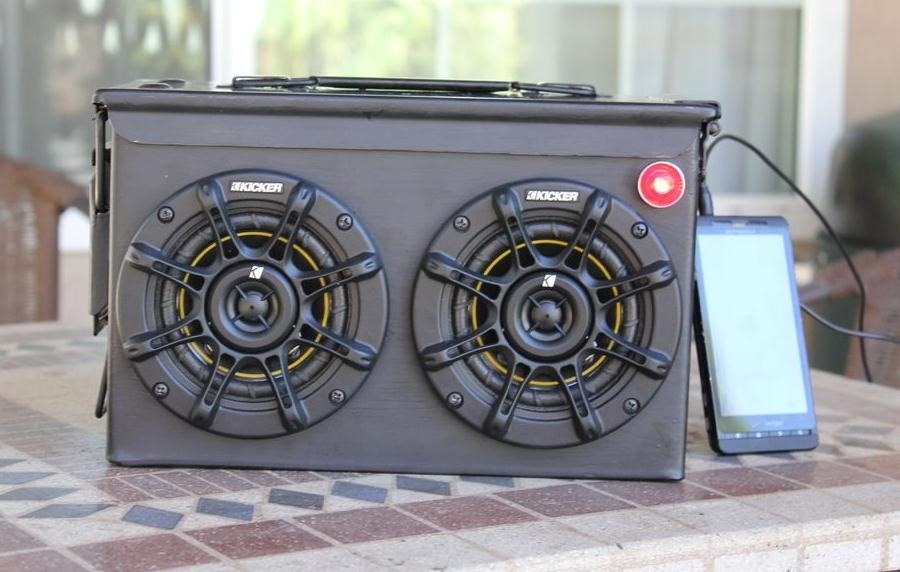 How to Turn Any Ammo Box into an Awesome Set of Portable Speakers