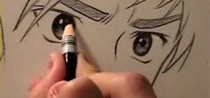 Draw manga eyes four different ways