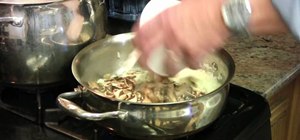 Make a mushroom risotto