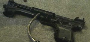 Clean a Tippmann 98 Custom paintball gun