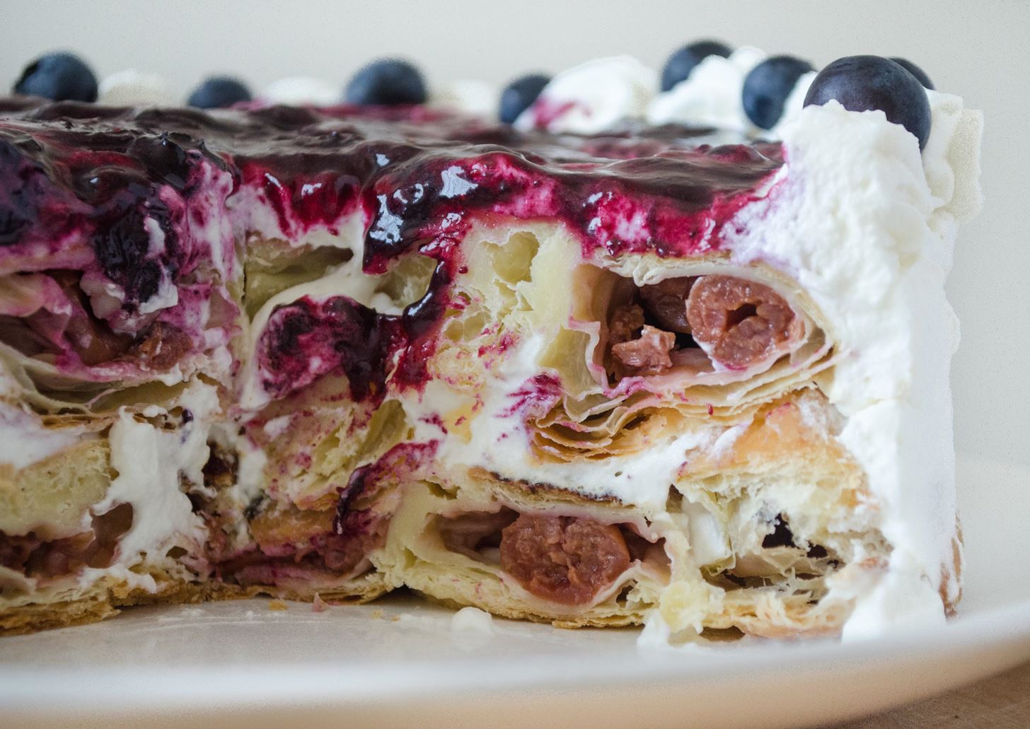 This Brilliant Red, White & Blue Cake Holds a Flaky Surprise Inside
