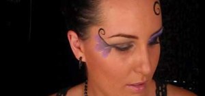Do face painting for teenagers and adults