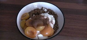 Make a variety boiled wheat healthy dishes