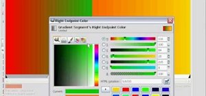 Create custom gradients within the GIMP image editor