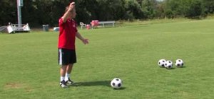 Play offense in soccer