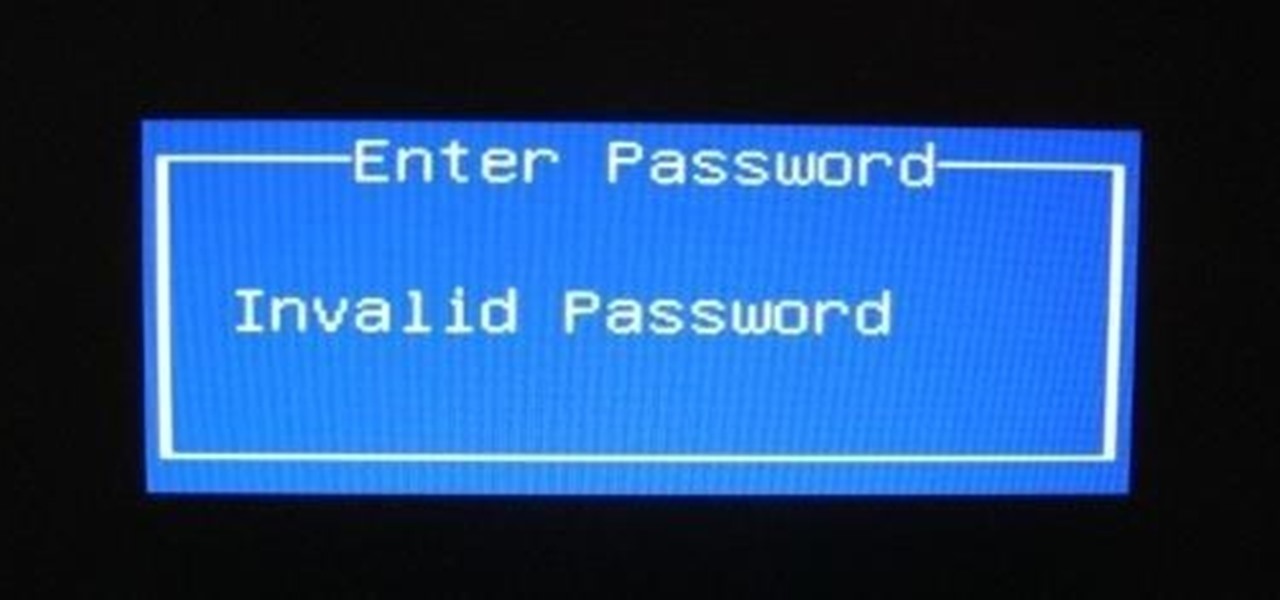 Hack Administrator BIOS Password on ASUS Notebooks
