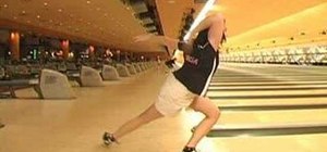 Use the four step approach when bowling