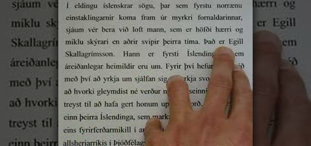 How to Get a general overview of the Icelandic language « Other