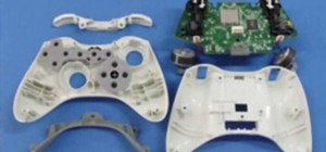 Take apart an Xbox 360 controller
