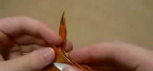 Fold an origami slave