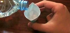 Fold a tiny origami drinking cup