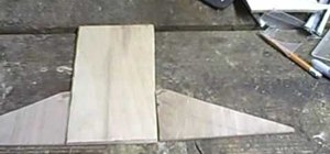 Make a wooden fingerboard kicker