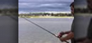 Reel a fishing rod easily
