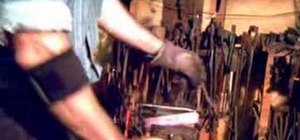 Begin blacksmithing by splitting and drifting