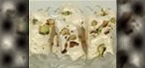 Make Persian Pistachio Nougat Flavored with Rose Water
