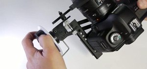 Install the D Focus DSLR Mount on a Canon 5D