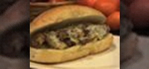 Make an authentic Philly cheesesteak
