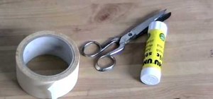 Make a folding reflector from cardboard and foil