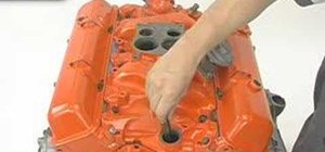 Install a distributor when building an engine