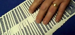 Perform the Faro Shuffle card trick