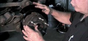 Fix the E brake on a Chevy Tahoe if the rear back braking plate is replaced