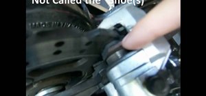 Check the brake pads on a 2008 Kawasaki Ninja 250
