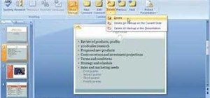 Preview & review your presentation in Powerpoint 2007