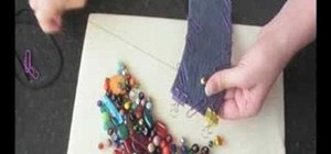 Make a jeweled cuff-style bracelet