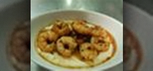 Make shrimp with grits and red eye gravy